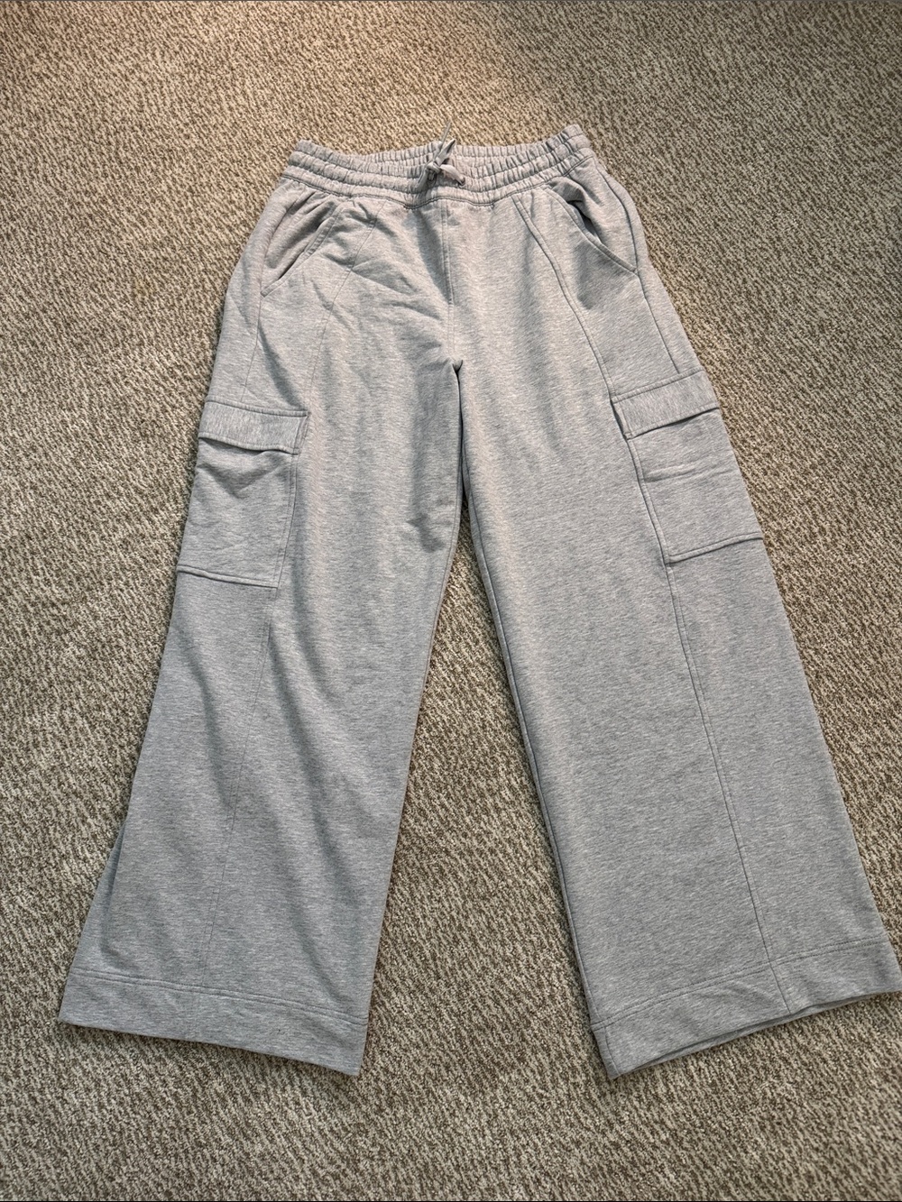 Athleta Retroterry Cargo Sweatpants M